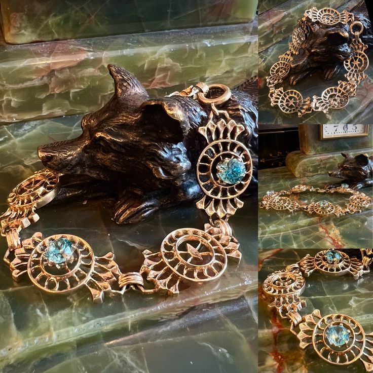 14kt estate bracelet