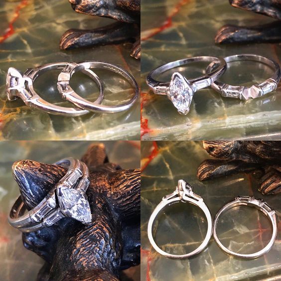 yellow gold engagement ring